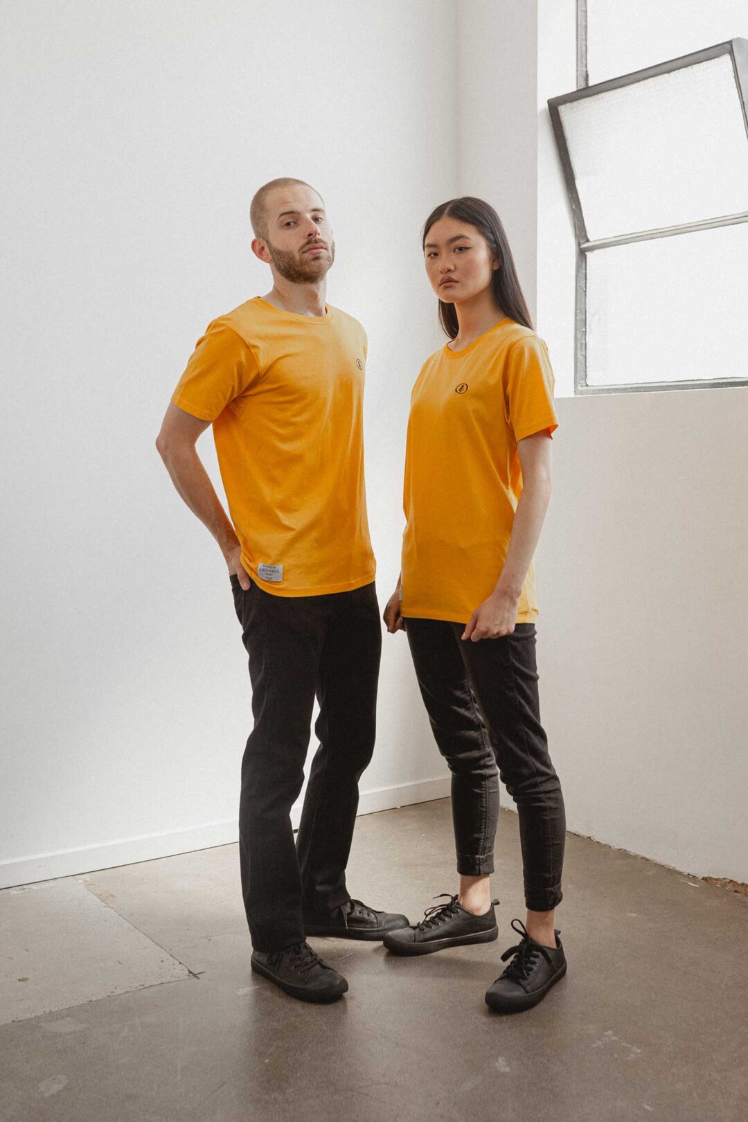 unisex-organic-cotton-t-shirt-gold-yellow