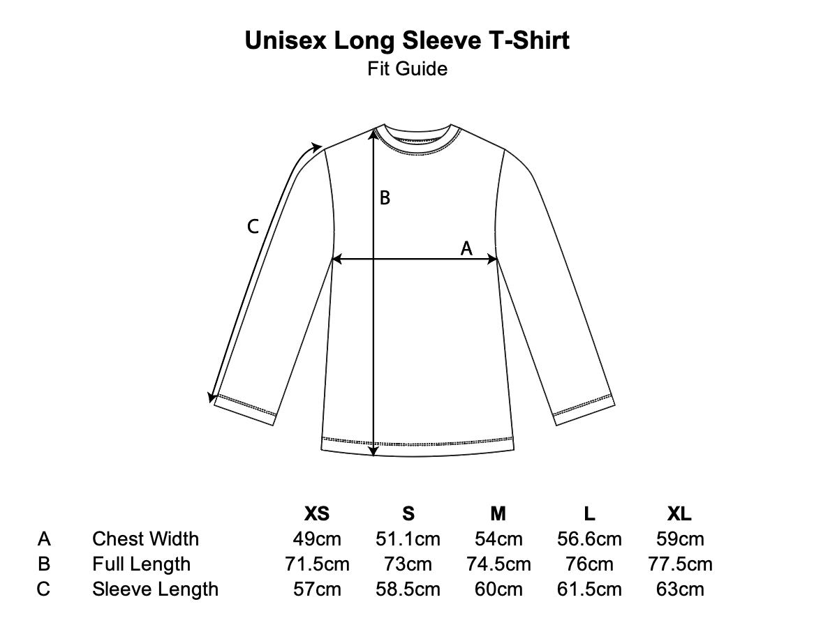 unisex-long-sleeve-t-shirt-fit-guide