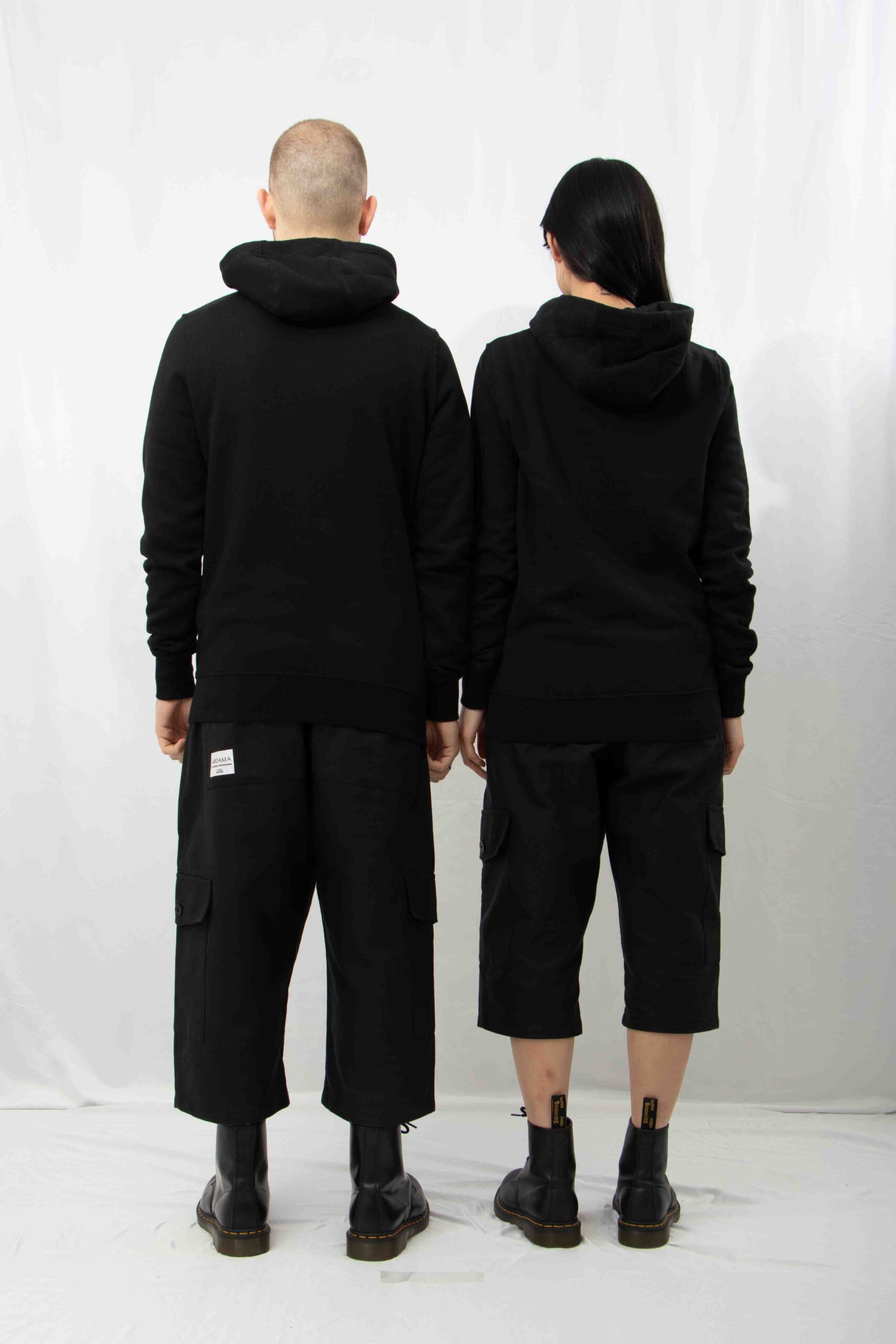 AW22-Unisex-Organic-Cotton-Pull-Over-Hoodie-Black-3