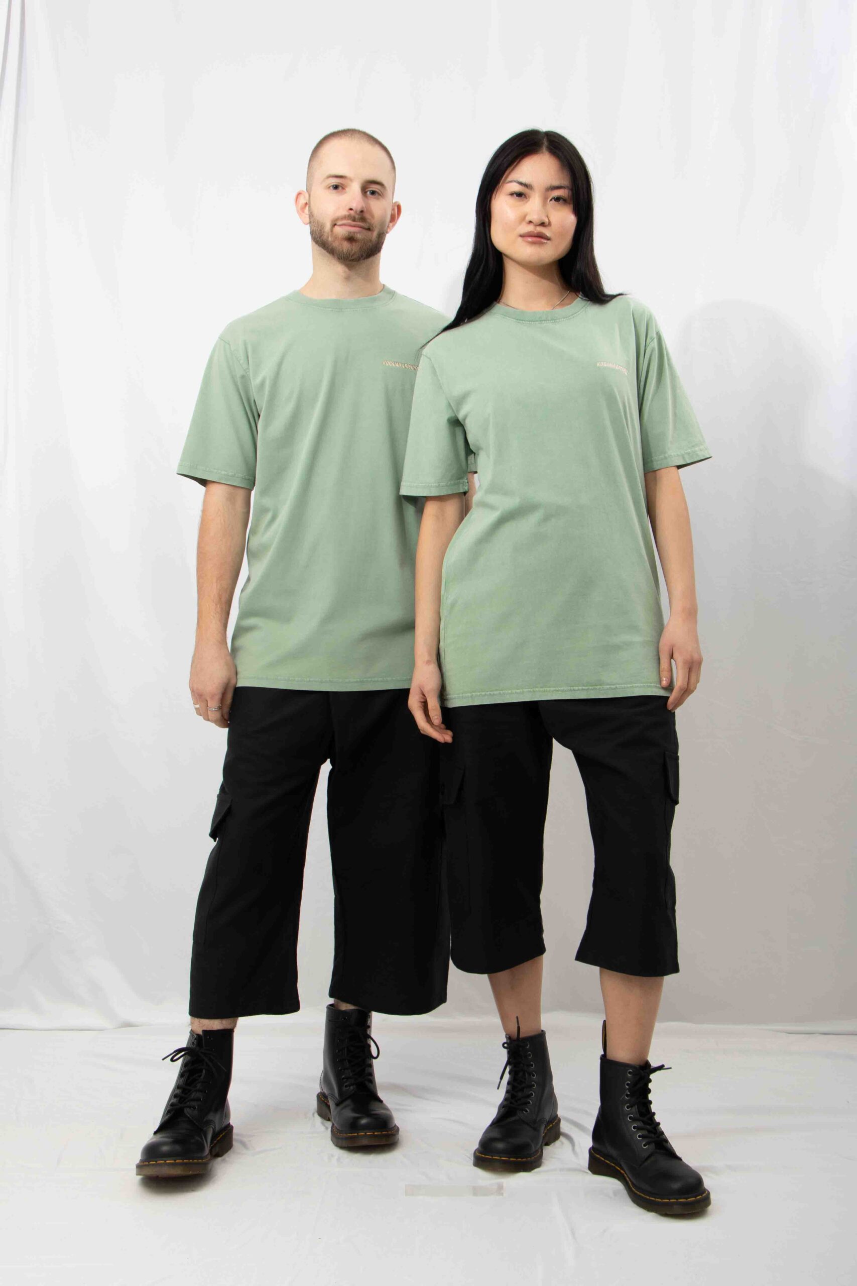 AW22-Unisex-Organic-Cotton-T-Shirt-Sage-Green-1
