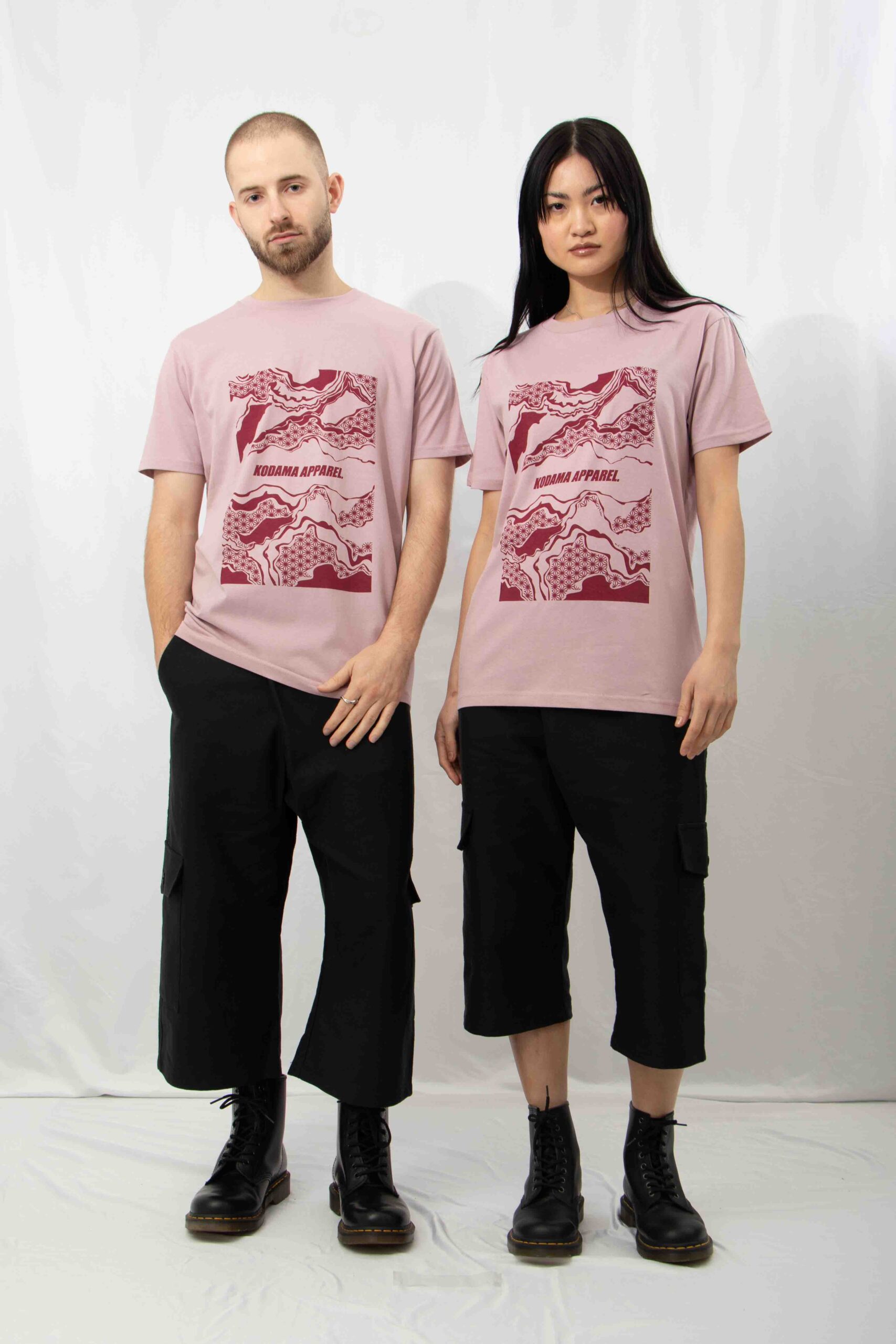 AW23-Unisex-Organic-Cotton-Graphic-T-Shirt-Fuji-Rose-1